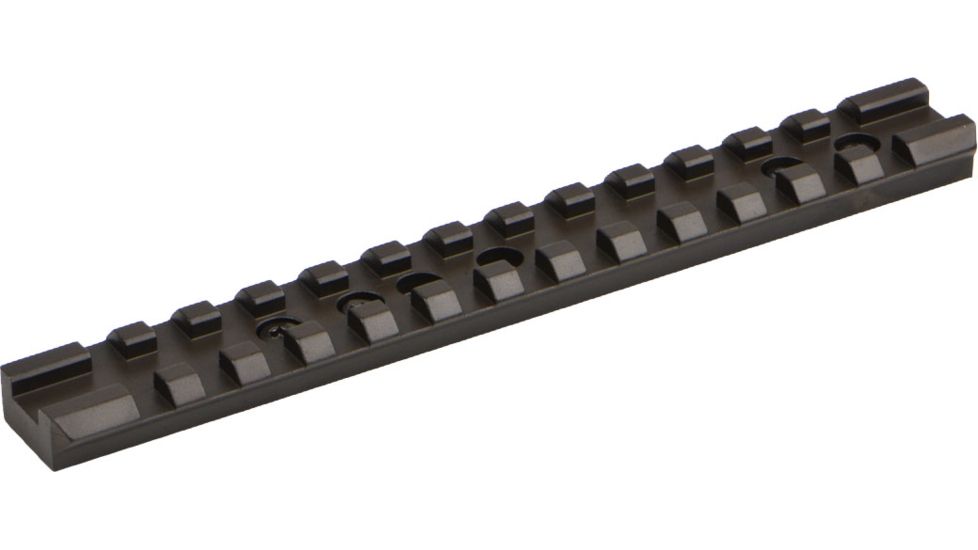 Warne Tactical Rail, 1 Pc Steel, Marlin Lever Action Rifles, 20MOA, Matte M636-20MOA