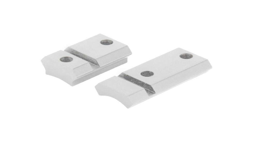 Warne Maxima 2 pc. Steel Base w/ Front Extension - Win 70 w/.860 RHS, Marlin XL7 - Silver M904/924S
