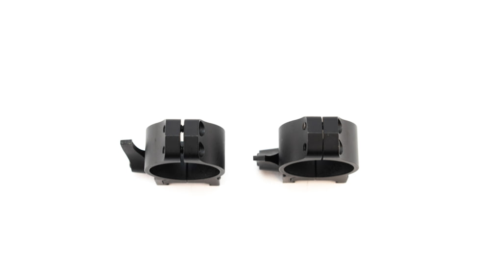 Warne Maxima Steel Rings, 30mm, Weaver/Picatinny, QD, Low - Matte 213LM