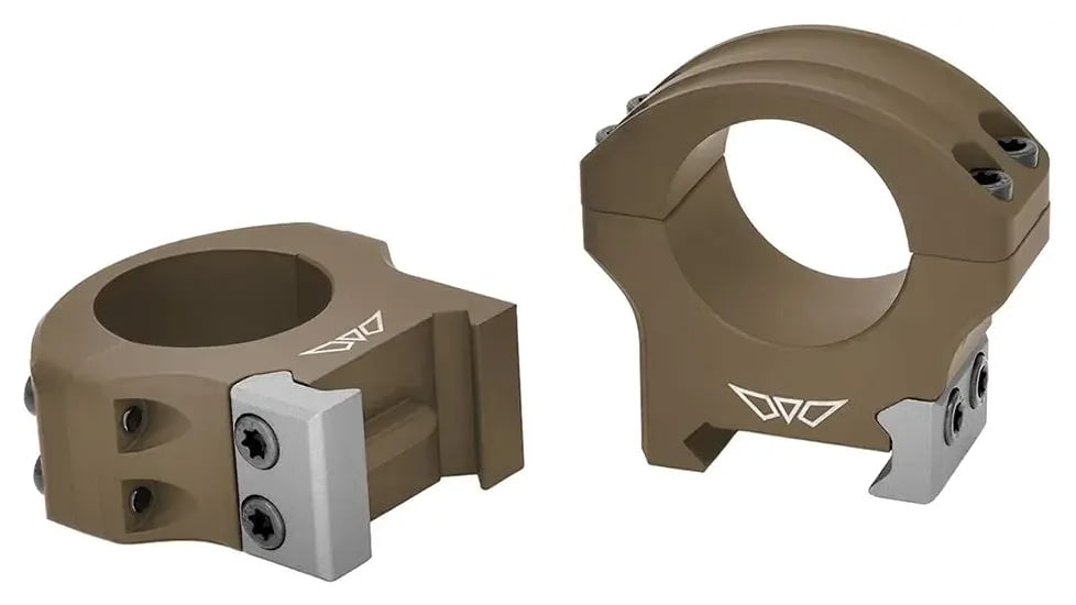 Warne PA Rifle Ring, Dark Earth, 34mm High, 8522DE