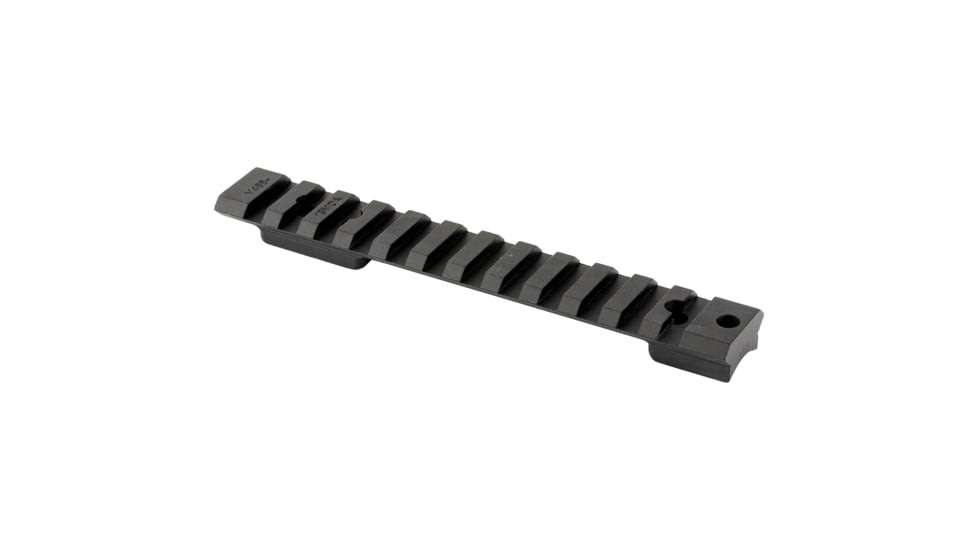 Warne Savage 93 Vapor Picatinny Rail, 15MOA, 6-48 Screws, Black, V468-15MOA