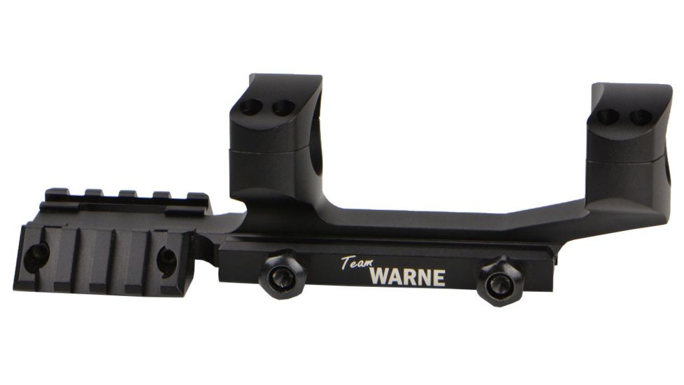 Warne Team Warne 1in. Tactical 1 PC Rapid Acquisition Multi-sight Platform, Matte Black RAMP1