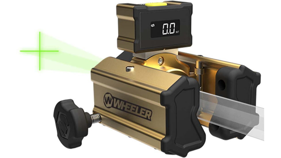 Wheeler Engineering Digital Scope Alignment System, Black/Gold, 1215385