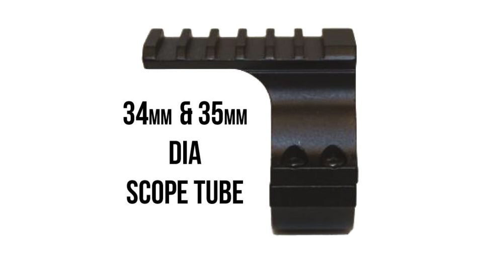 Wicked Hunting Lights 35mm Picatinny Scope Mount, W2035