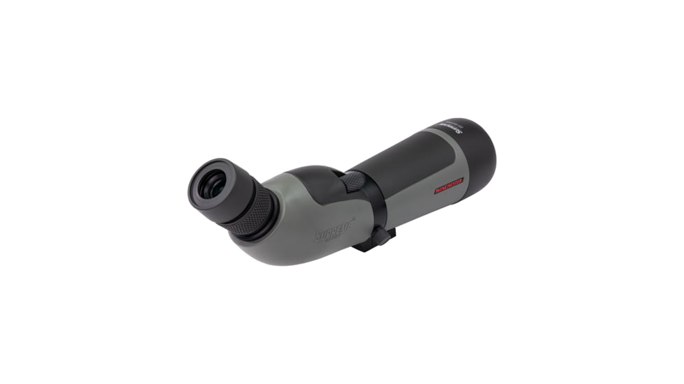 Winchester Supreme Optics W20-60x65mm Spotting Scope, Black/Gray, WQ-SS-SPRM12-20-60x65
