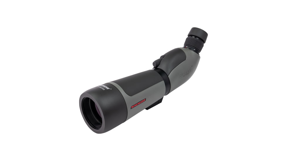 Winchester Supreme Optics W20-60x65mm Spotting Scope, Black/Gray, WQ-SS-SPRM12-20-60x65