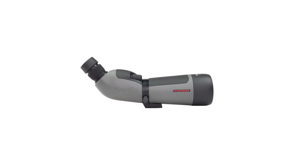 Winchester Supreme Optics W20-60x65mm Spotting Scope, Black/Gray, WQ-SS-SPRM12-20-60x65
