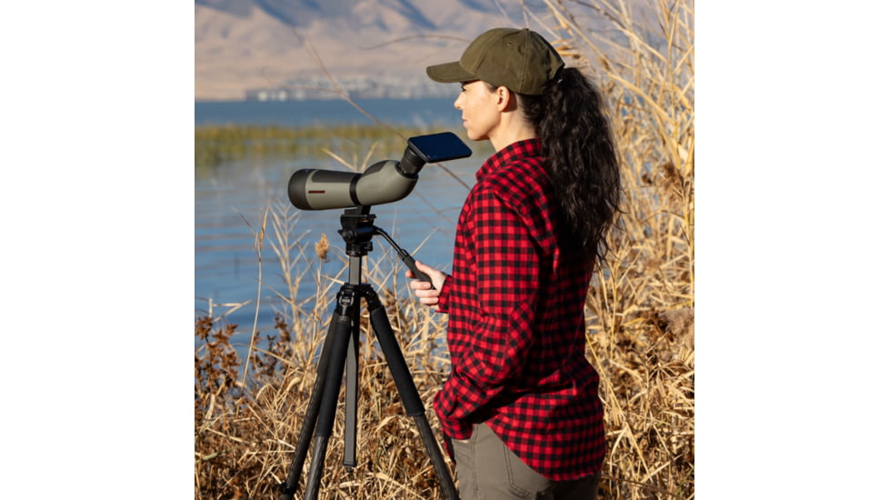 Winchester Supreme Optics W20-60x80mm Spotting Scope, Black/Gray, WQ-SS-SPRM13-20-60x80