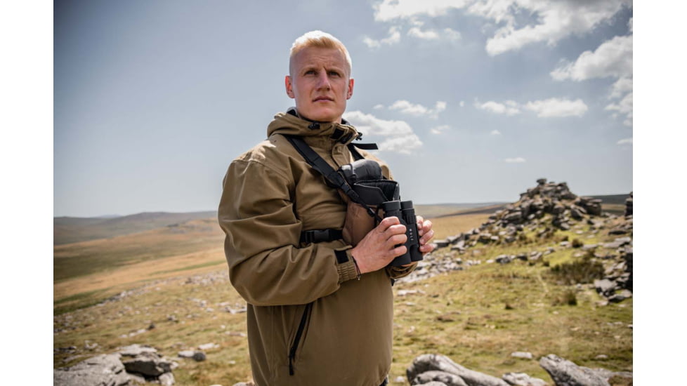 Wulf Optics Avenger 8x42 1200m Laser Rangefinding Binocular, Black, WU6500