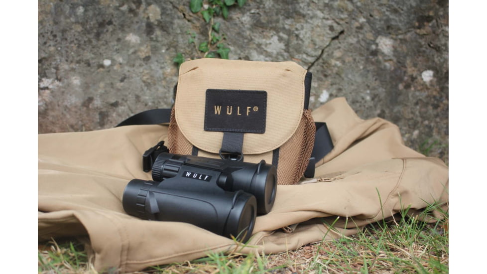 Wulf Optics Avenger 8x42 1200m Laser Rangefinding Binocular, Black, WU6500