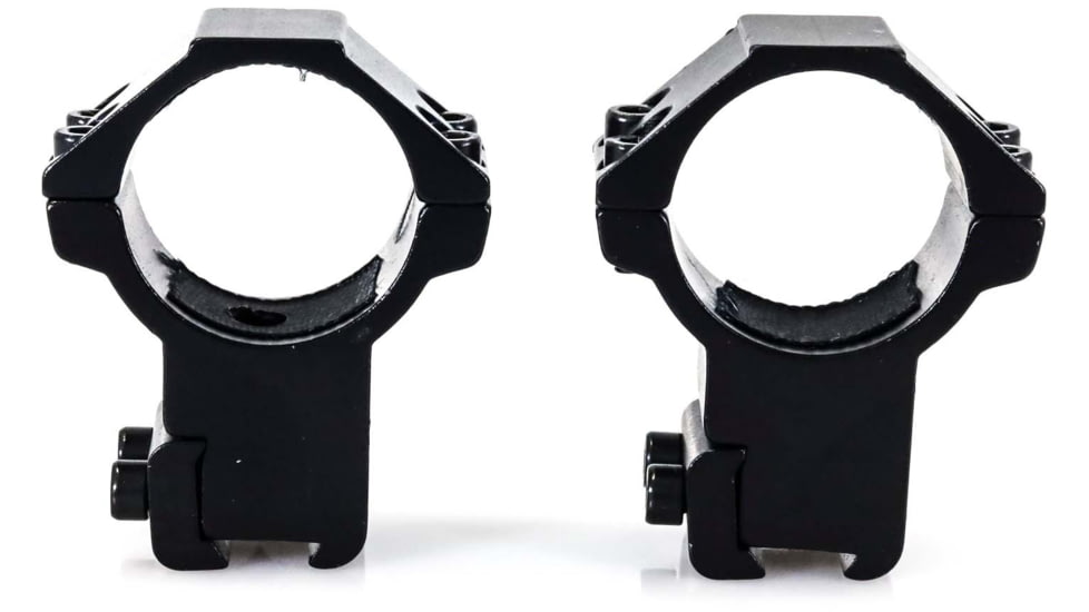 Wulf Optics Match Rifle Scope Rings, High, 09-11 mm, Black, 30mm, WU5019