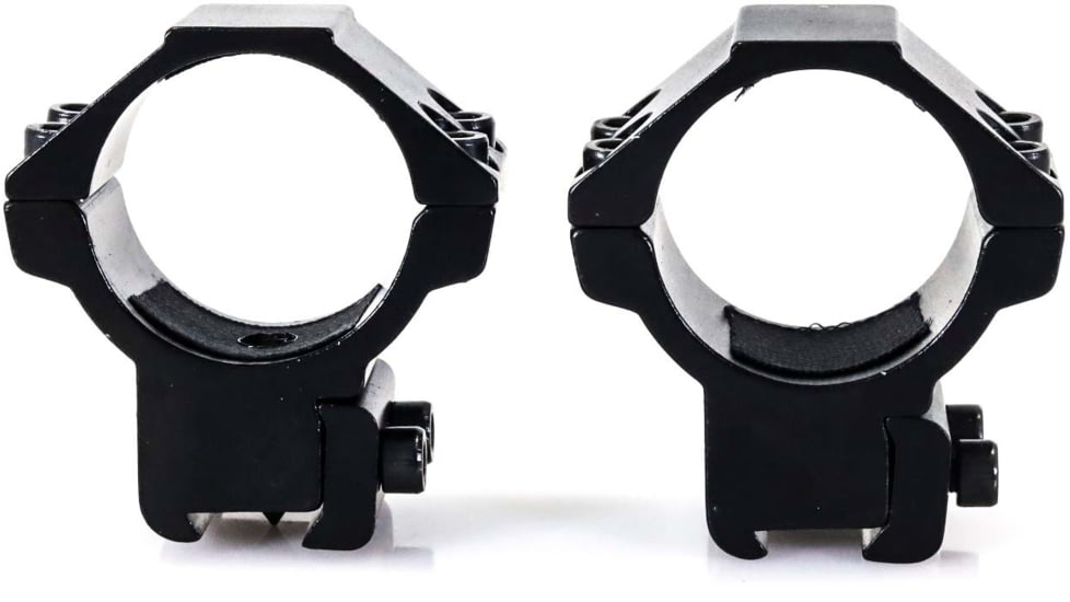 Wulf Optics Match Rifle Scope Rings, Medium, 09-11 mm, Black, 30mm, WU5020