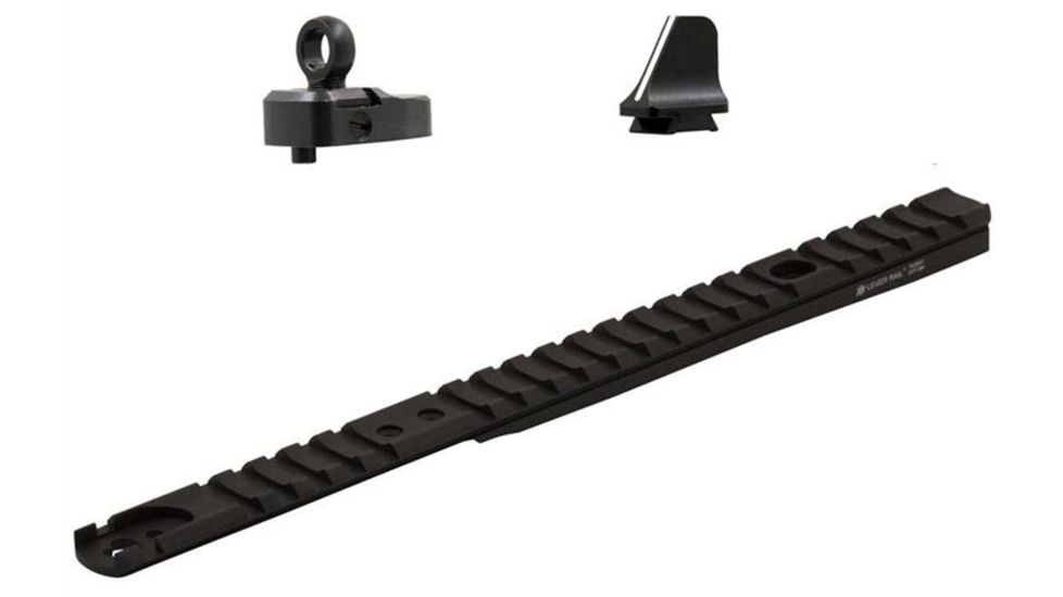 XS Sight Systems Lever Rail Ghost Rifle Scope Ring WS, Marlin 30AS, dvtl front, Matte Black, Standard, ML-1005-5