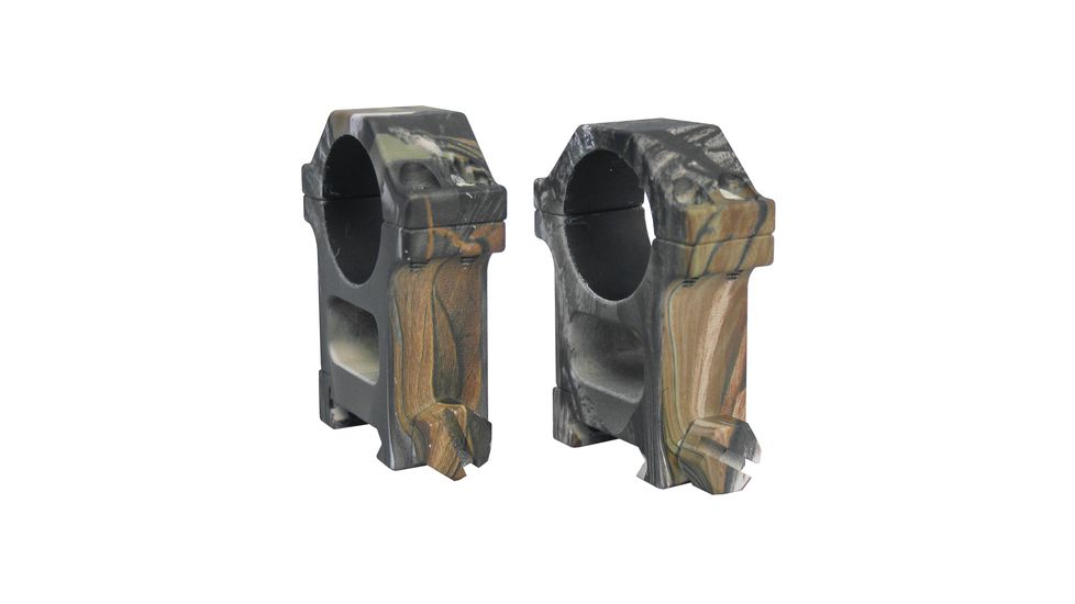 Yankee Hill Machine 4-Screws Scope Rings AR-Tall One Inch Weaver Realtree AP Camouflage