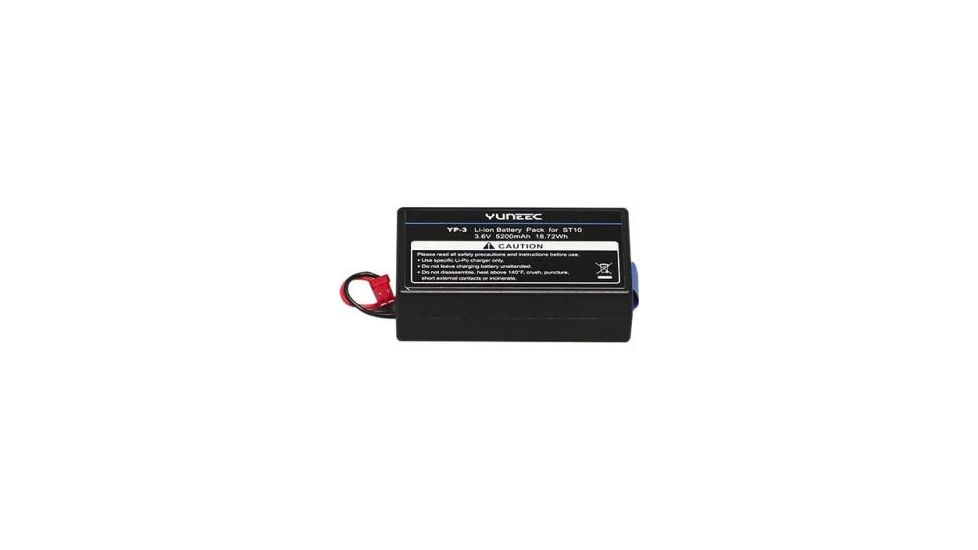Yuneec ST10 Battery, 5200mAh, 1-Cell 1S 3.6V Li-Ion, Black YUNST10100