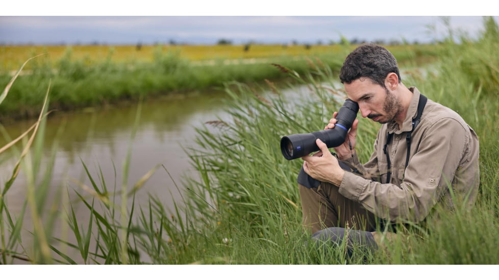 Zeiss Conquest Apia 20-50x65mm Spotting Scope, Angled, Black, 528073-9901-000