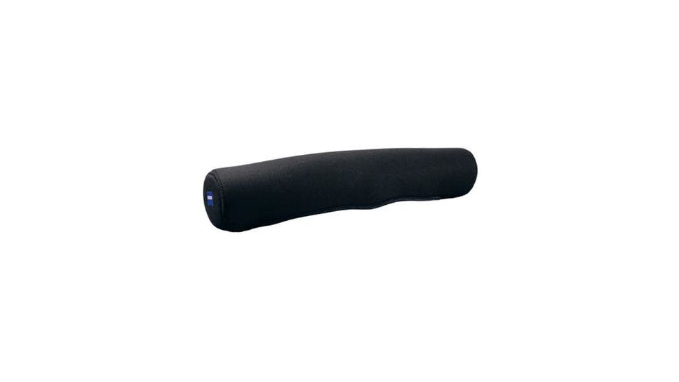 Zeiss Soft Rifle Scope Cover w/ Logo, 50mm V4/V6 External Turrets, Neoprene, Black, Large, 000000-2231-633