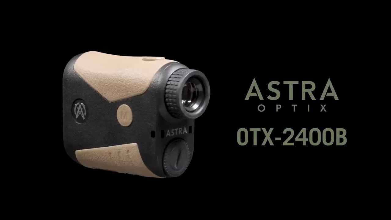 opplanet astra optix otx 2400b laser rangefinder with ballistics video