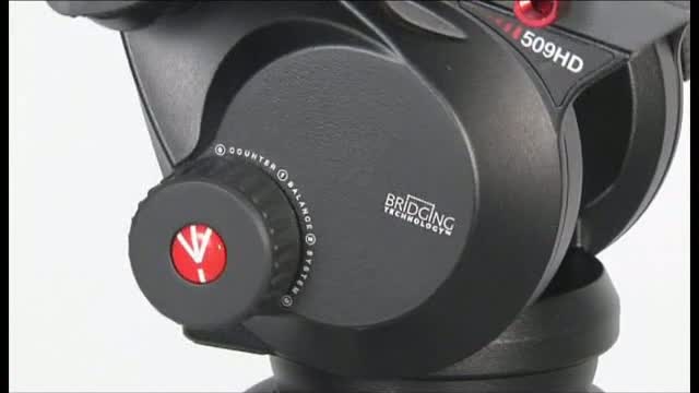opplanet manfrotto 509hd tripod head vid