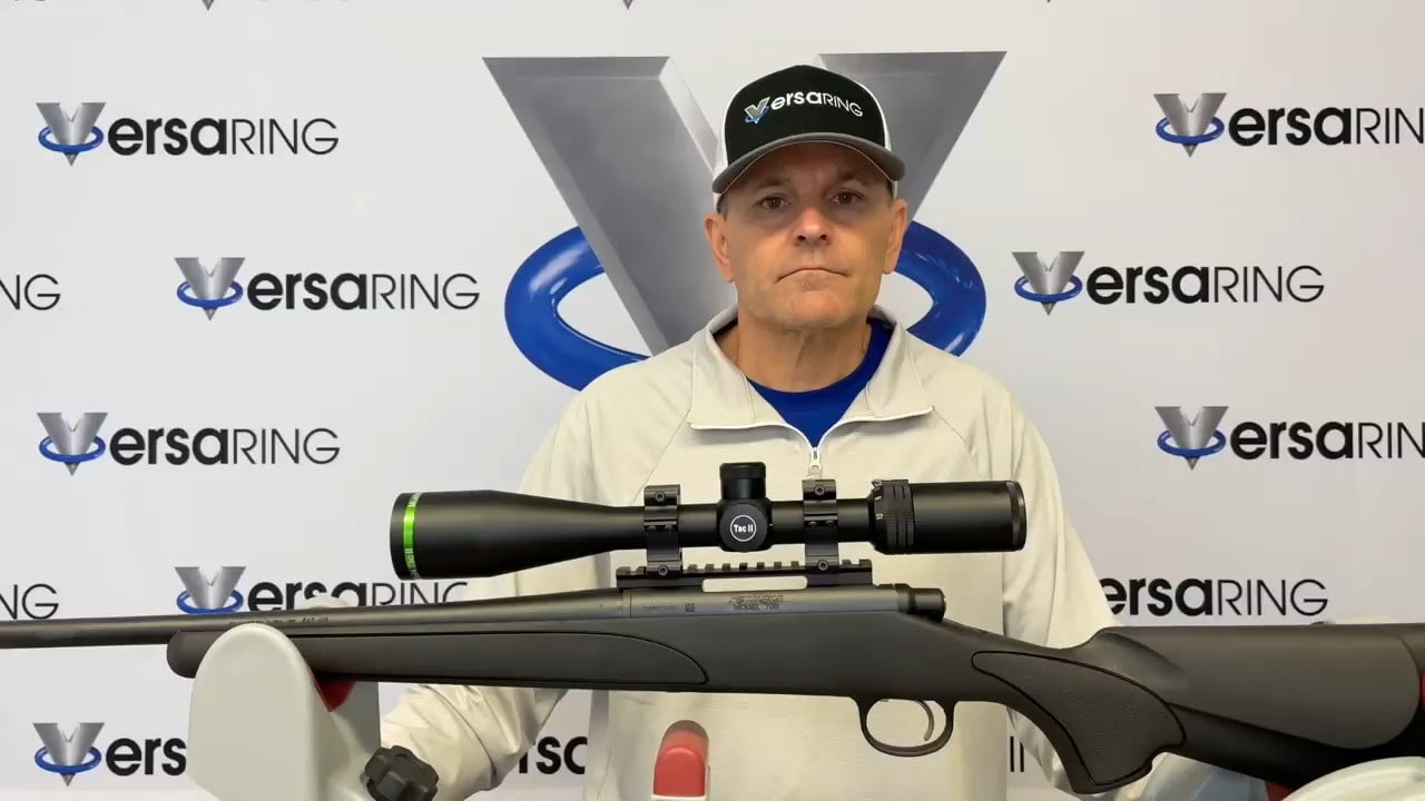 opplanet versa ring horizontal rifle scope ring video
